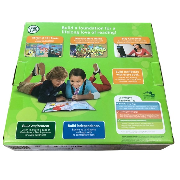 LeapFrog Tag Reading System Purple Stylus Pen with Activity Book New in Box NIB - Picture 9 of 9